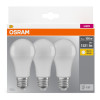 OSRAM LED Base Classic A 13 Watt E27 Frosted LED Bulb - Triple Pack
