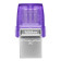 Kingston Technology DataTraveler microDuo USB Flash Drive 64GB USB Type-A / USB Type-C 3.2 - Purple