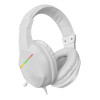 CIT Raptor 4-in-1 Keyboard Mouse Headset Mouse Pad Combo Kit - White