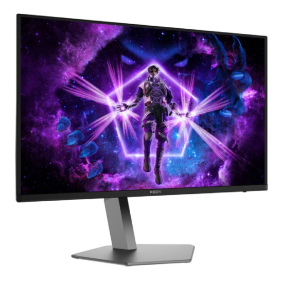 AOC AGON PRO AG326UD 32" OLED gaming monitor featuring 0.03ms response time for lightning-fast visuals
