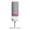 NZXT Capsule Elite Cardioid USB Gaming / Streaming Microphone - White