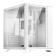 GameMax Infinity Mini microATX PC White Gaming PC Case - White