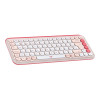 Logitech POP Icon Keys Wireless Mini Keyboard UK English - Rose