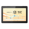 HANNspree Pad Zeus 3 Mediatek MT8183 6GB RAM 128GB eMMC 13.3" Android 13 Wi-Fi Tablet - Black - SN14TP6B