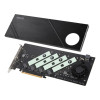 ASUS Hyper PCIe 5.0 x16 Gen5 4 x M.2 Interface Expansion Card