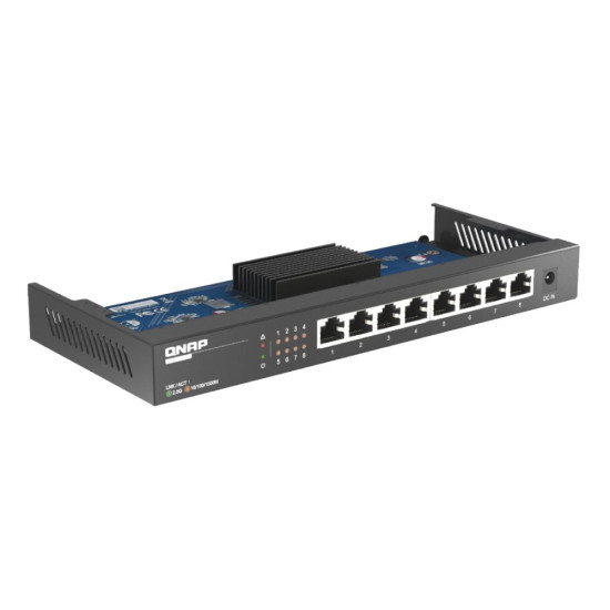 Switch PoE di Rete 2,5G a 10 Porte, 8 Porte PoE Base-T da 2,5G con 2 x 10 Gbps S