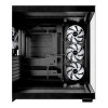Be Quiet Light Base 600 LX Black ATX Midi Tower with tempered glass side panel showcasing internal components
