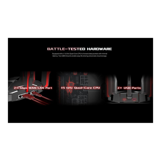 TP-LINK Archer GX90 tri-band gaming router with ultra-fast Wi-Fi speeds
