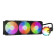 Valkyrie A360 360 ARGB Rifle Bearing All-in-One Liquid Cooler - Black