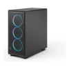Fractal Design Epoch ATX Mid Tower Gaming PC Case - Black TG RGB Light