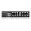 Zyxel GS1100-16-GB0103F Rack Mountable Unmanaged 16 x Gigabit Ethernet RJ45 Network Switch