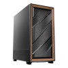 Antec Flux SE Wood Sound Dampened Mid Tower Gaming PC Case - Black