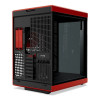 HYTE Y70 Touch Infinite Mid Tower PC Case - Black Cherry