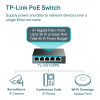 TP-Link 4-Port PoE+ Gigabit Easy Smart Managed Network Switch - 5 port