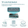 TP-Link 4-Port PoE+ Gigabit Easy Smart Managed Network Switch - 5 port