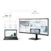 Viewsonic VA3420C 34" Curved IPS UWQHD USB-C Height Adjustable Monitor with Speakers