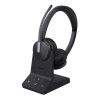 Yealink WH64 DECT And Bluetooth Wireless Headset For Teams With Charging Station