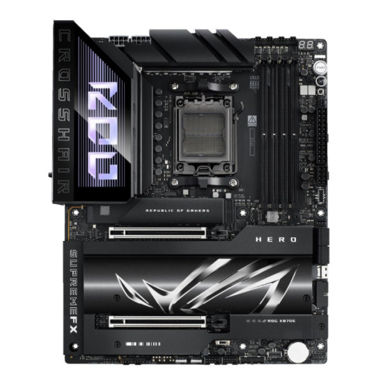 ASUS ROG Crosshair X870E HERO ATX motherboard for AMD X870E socket