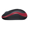 Logitech M185 RF Wireless Optical 1000 DPI Mouse - Red