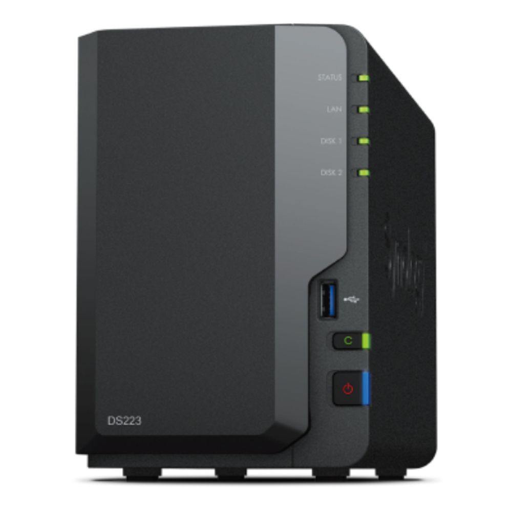 DS223 Synology DS223 2-Bay NAS Enclosure 2GB RAM