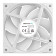 DeepCool FD12 120mm PWM PC Case Fan - White 3 Pack
