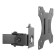 Neomounts FPMA-D550BLACK 10-32" Full Motion Desk Mount Clamp & Grommet Single Monitor Arm - Black
