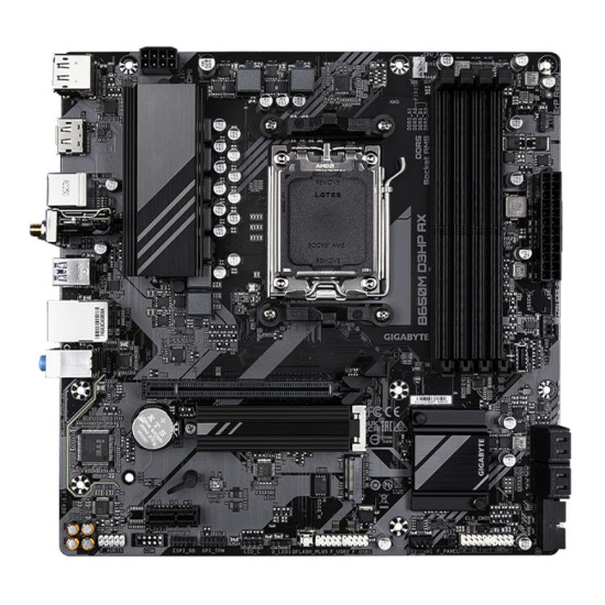 GIGABYTE AMD B650M D3HP AX AM5 DDR5 micro ATX Motherboard