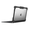 MAXCases Extreme Shell-L Anti-Shock Case for Macbook Air 13.6" - Clear Black
