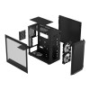 Fractal Design Focus 2 RGB Black ATX Mid Tower Tempered Glass PC Case