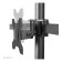 Neomounts FPMA-D550DD3BLACK 13-27" Full Motion Triple Monitor Stand - Black