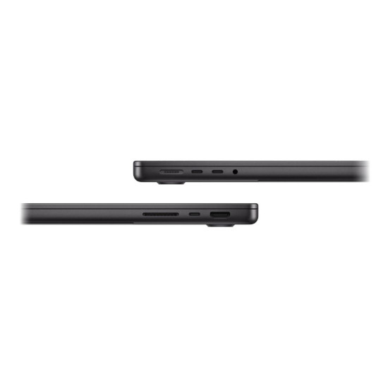 Apple MacBook Pro in Space Black with high-performance M4 Max 14-Core processor
