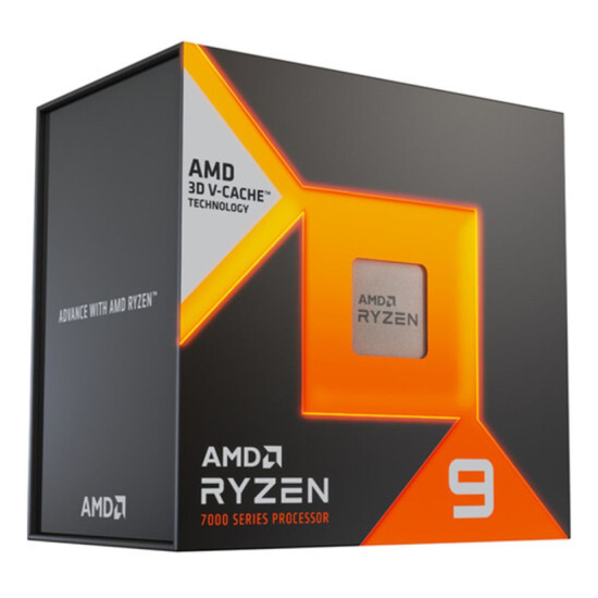 High-performance AMD Ryzen 9 7900X3D for gaming and productivity
