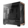 Antec Flux PRO Wood Tempered Glass Full Tower Gaming PC Case - Black