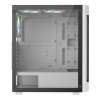 CiT Destroyer White ATX Gaming PC Case - White