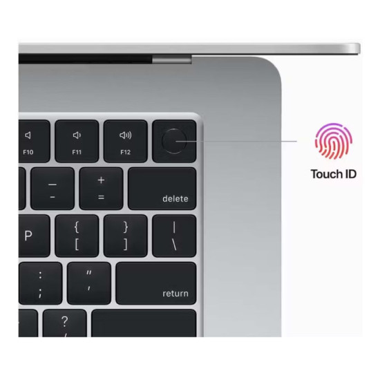 Apple MacBook Air in Silver with a 13" display, 16GB RAM, and 256GB SSD