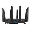 ASUS ROG Rapture BE19000 Tri-band Wi-Fi 7 20 Gigabit Ethernet Gaming Router - Black