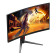 AOC C27G4Z2 27" Full HD Fast VA 260Hz 0.3ms Height Adjustable Curved Gaming Monitor