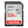 SanDisk Ultra 128GB UHS-I SDXC Memory Card - Grey
