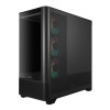 Gamdias ATLAS P2 CG Mid Tower ATX Gaming PC Case with 4 x RGB Fans - Black