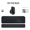 Logitech MX Keys S Combo - keyboard and mouse set - QWERTY - UK - Black