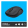 Logitech M220 Silent RF Wireless Optical 1000 DPI Mouse - Charcoal