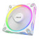 ASUS Prime MR120 ARGB 120mm Reverse PC Fan Triple Pack - White