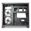 Tecware VXN Evo Micro-ATX Dual-Chamber Gaming PC Case - Black