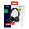 Trust Ayda ENC Wireless On-Ear Stereo Headset - Black