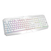 CIT Raptor 4-in-1 Keyboard Mouse Headset Mouse Pad Combo Kit - White