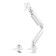 Neomounts NM-D775WHITEPLUS 10-49" Gas Spring Topfix 180°-Stop Desk Mount Single Monitor Arm - White