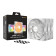 be quiet! Light Wings LX 140mm ARGB 9 Blades Case Fan - White Triple Pack