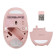 ASUS Fragrance MD101 2400 DPI RF Wireless Optical Mouse - Rose Clay