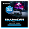 Acer Predator X32 X5 32" QD-OLED 4K UHD 240 Hz 0.03ms AI ProxiSense Height Adjustable Gaming Monitor with Speakers