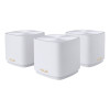 ASUS ZenWiFi XD5 Wi-Fi 6 Mesh WiFi System 3 Pack Dual-band Router - White